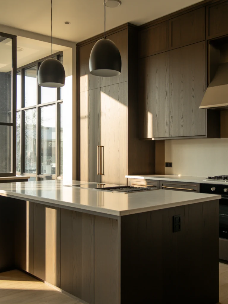 Dark-Stained Wood Kitchens for Drama ideas