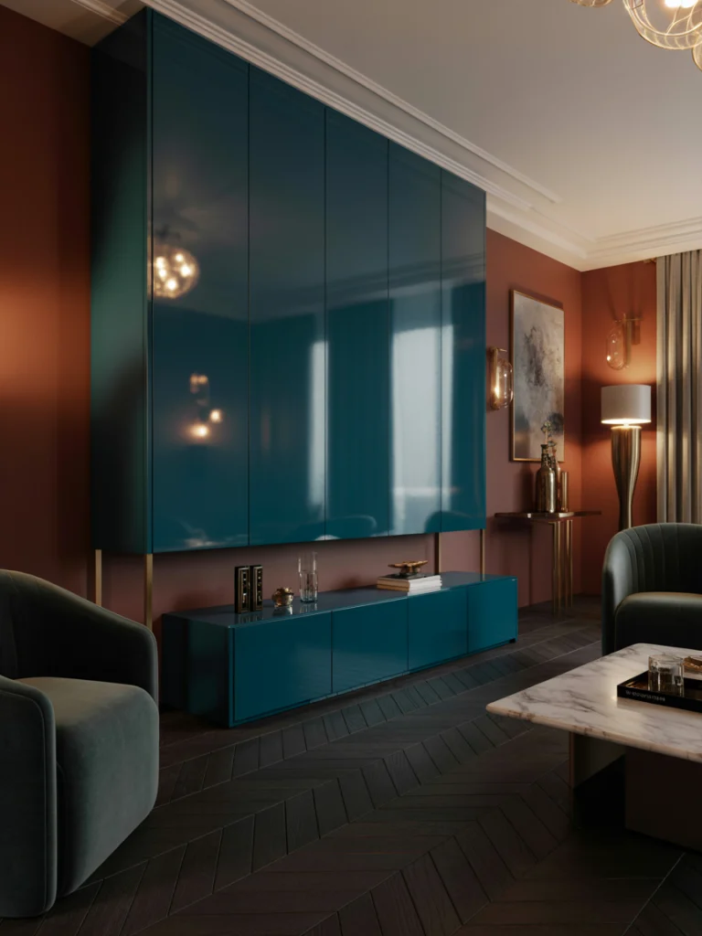 Deep-Toned Lacquered Surfaces