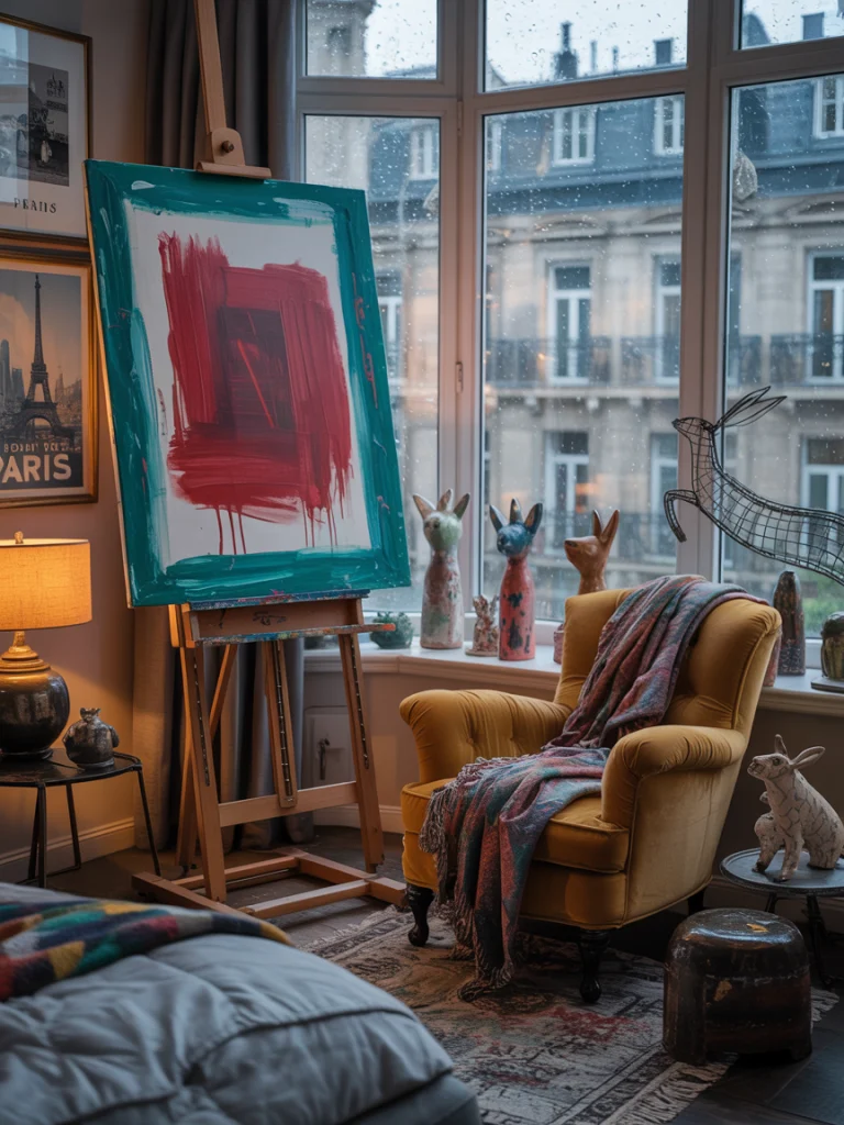 Eclectic Art Collections A Display of personal taste