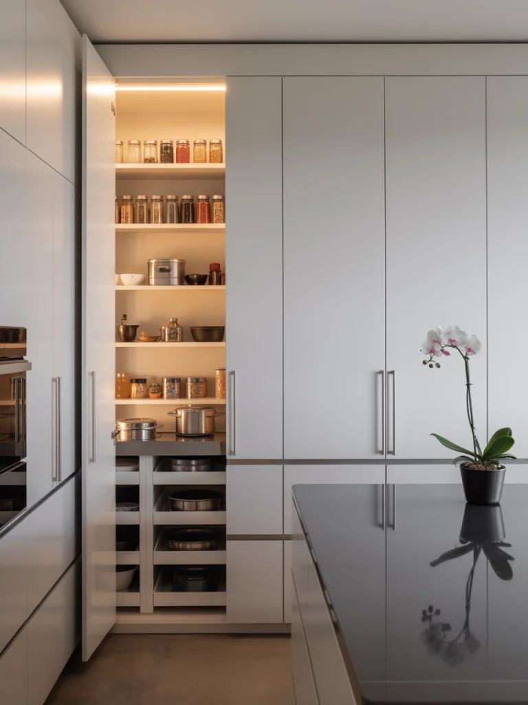 Elegant Built-In Pantry Ideas That Disappear Seamlessly