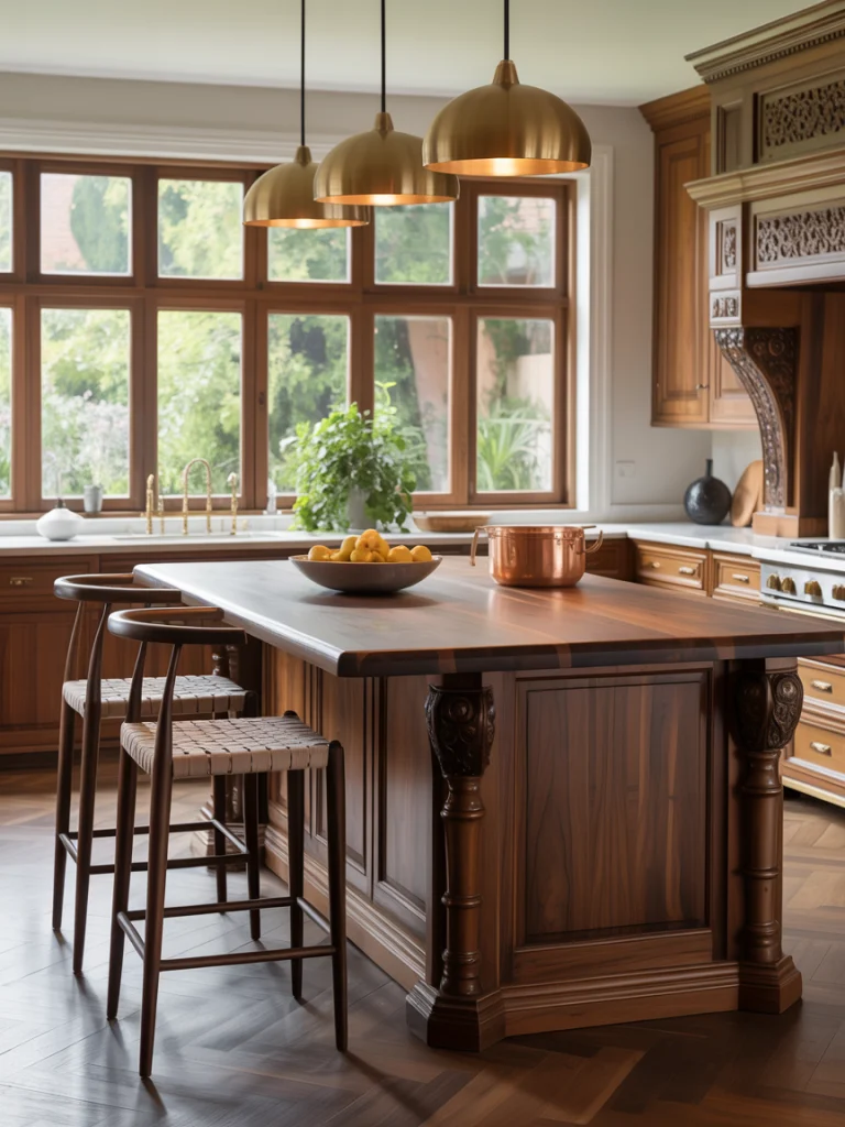 Elegant Wood Kitchen Islands ideas