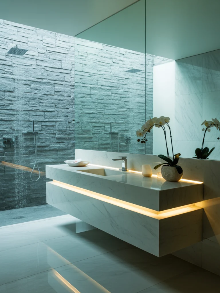 Floating Vanities for a Modern Touch ideas