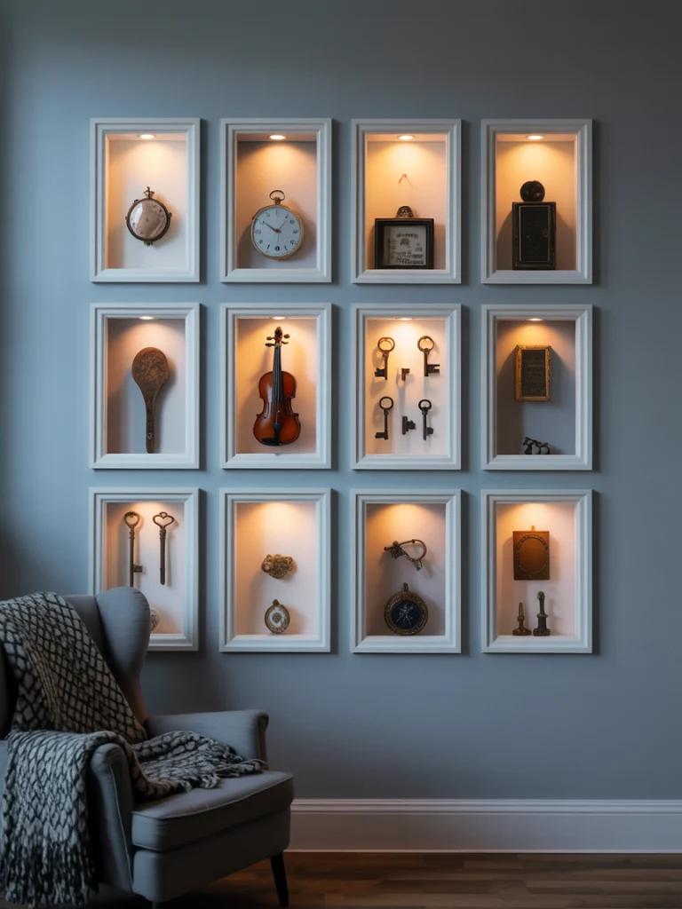 Framed shadowbox display