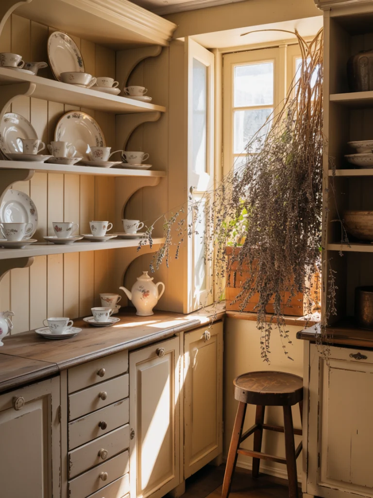 French Country Pantry Cabinets With Rustic Elegance ideas