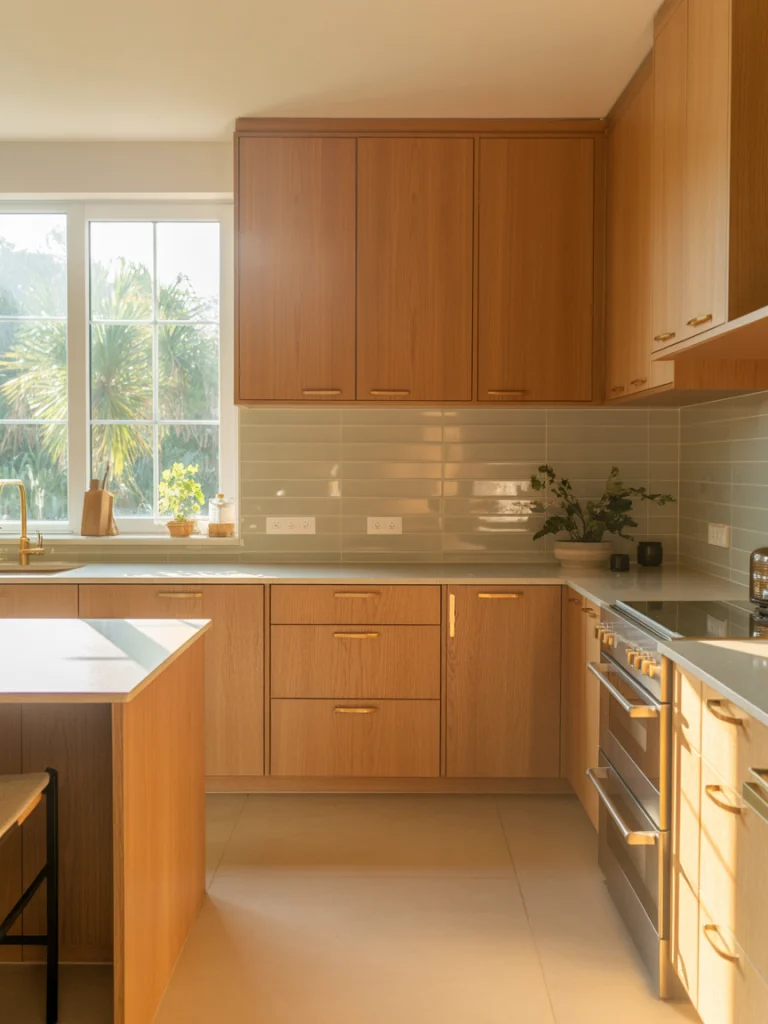 Functional Layouts With Wood Cabinetry