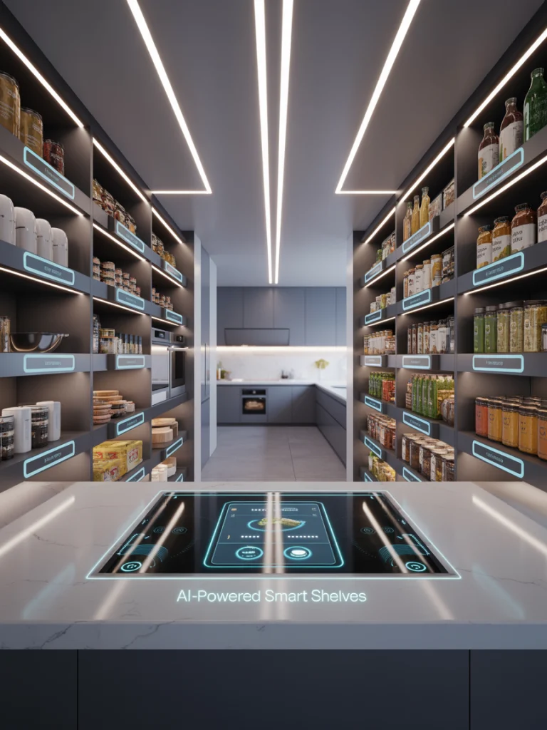 Future-Ready Pantry with AI-Powered Smart Shelves