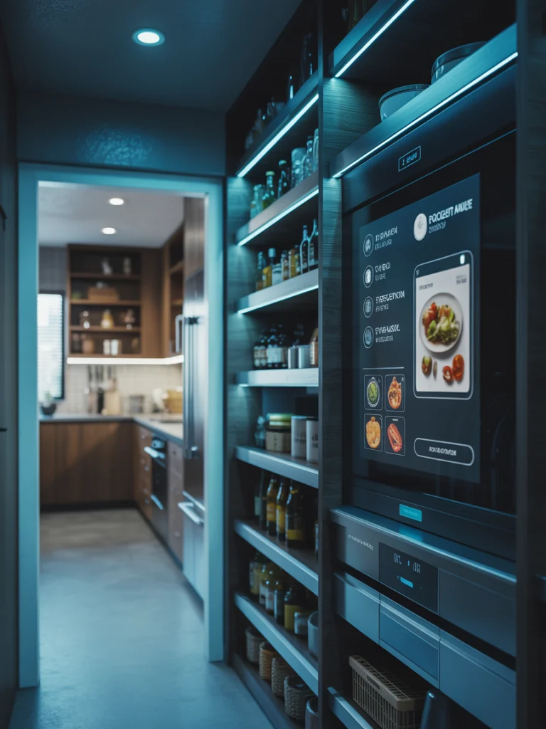 Future-Ready Pantry with AI-Powered Smart Shelves ideas