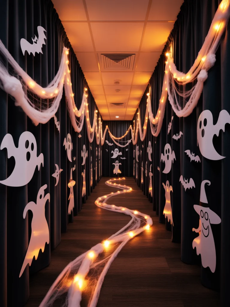Ghoulish Hallway Transformations ideas