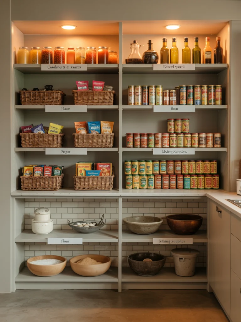 Give Each Shelf a Clear Purpose