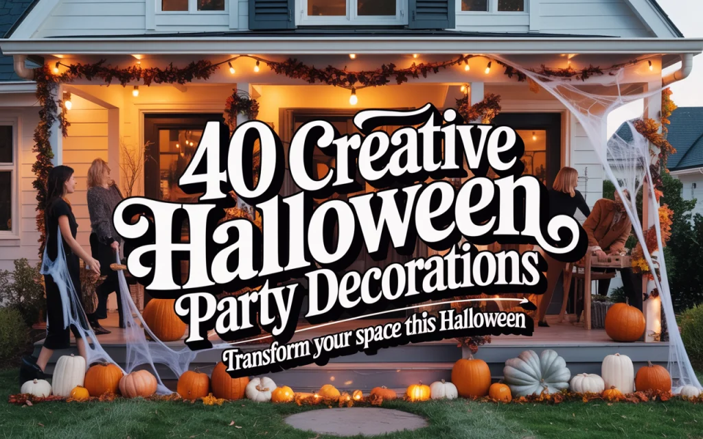 Halloween Party Decorations for Indoor and Outdoor
