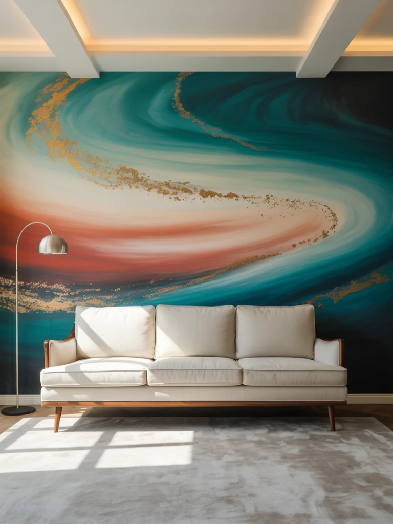 Hand painted murals