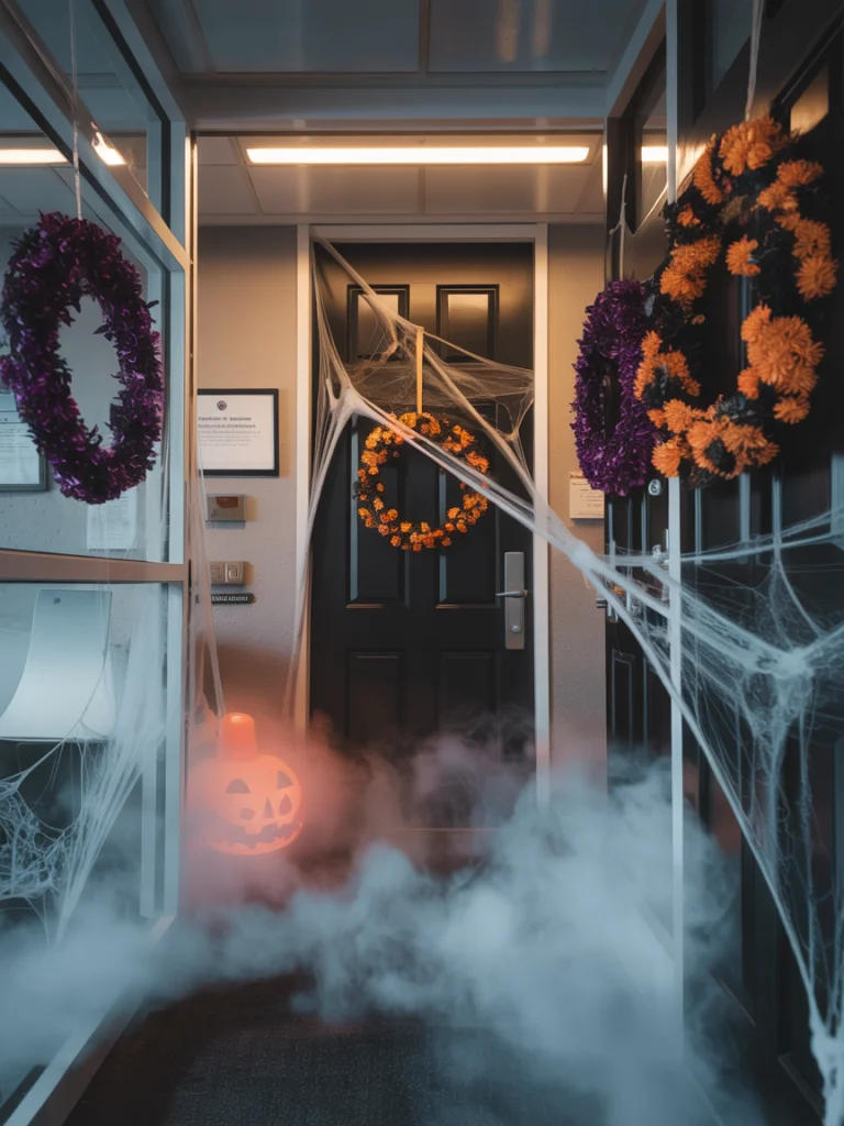 Haunted Entryway with a Welcoming Surprise
