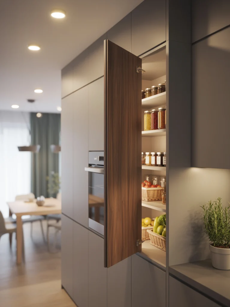 Hidden Pantry Doors