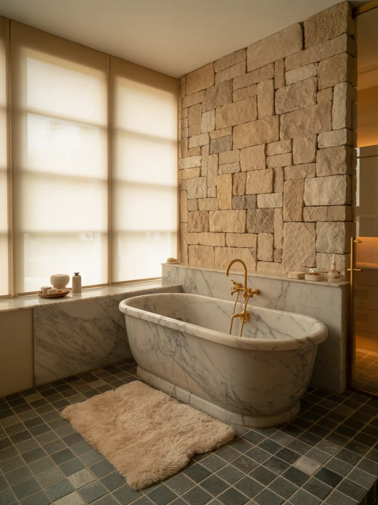 Incorporate Natural Stone Elements
