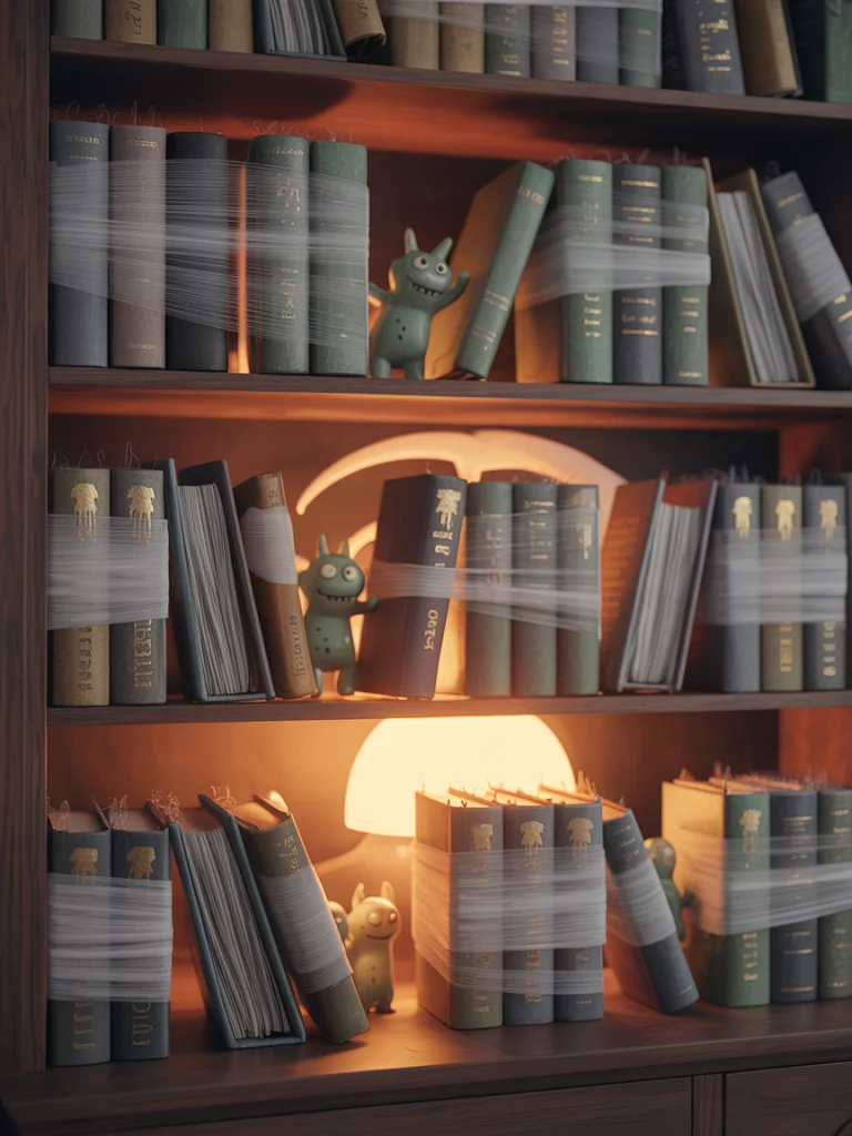 Indoor Bookshelf Haunt
