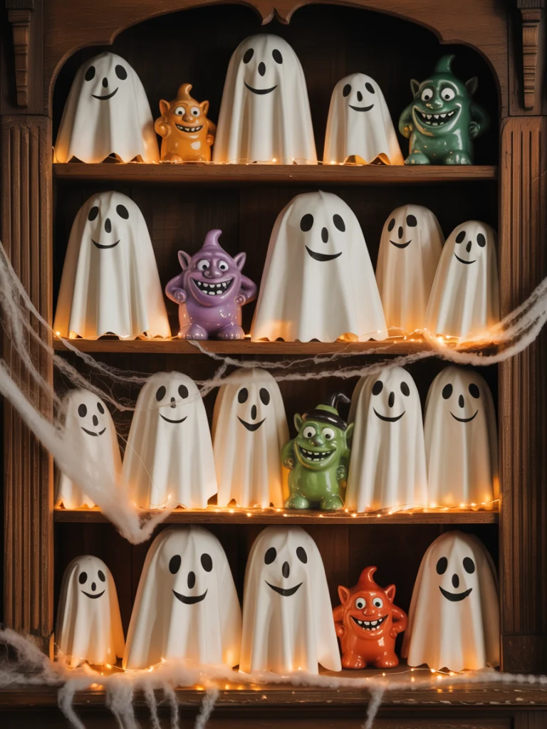 Indoor Bookshelf Haunt ideas