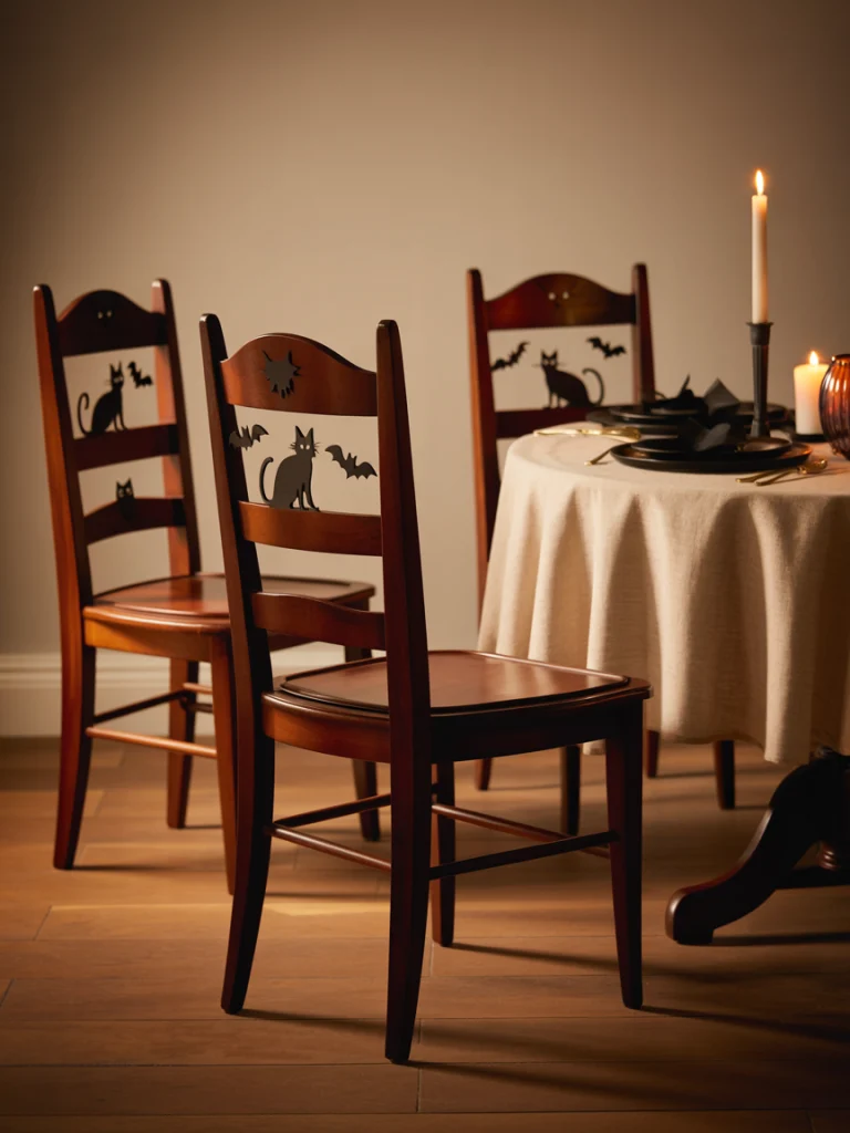 Indoor Chair-Back Silhouettes