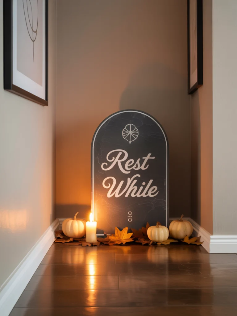 Indoor Tombstone with Elegance