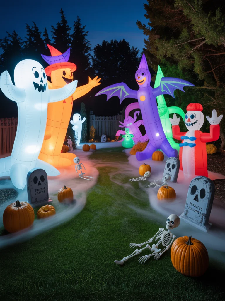 Inflatable Creatures that Amaze and Amuse