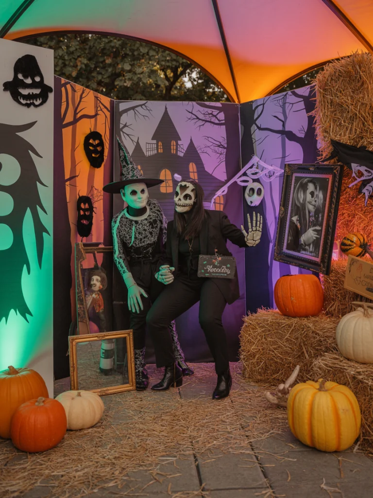 Install an Outdoor Photo Booth