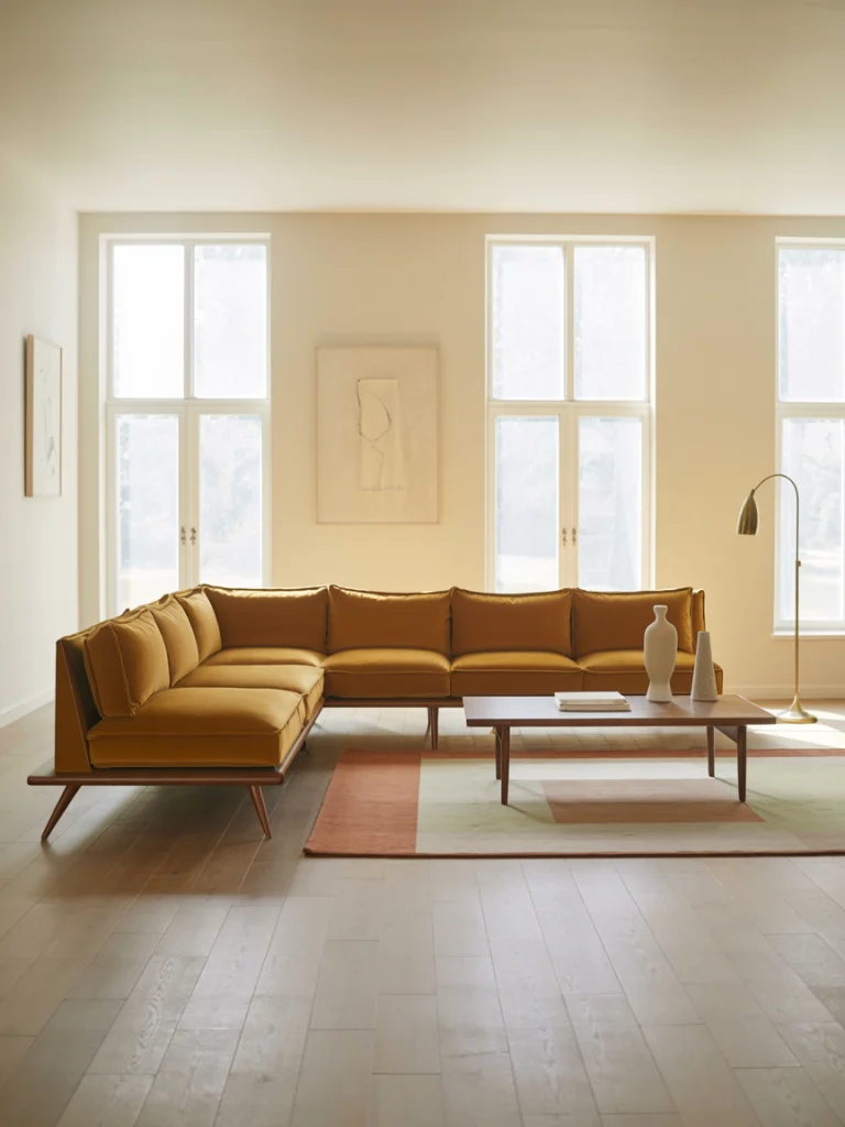 Mid-Century Sectionals with Timeless Appeal