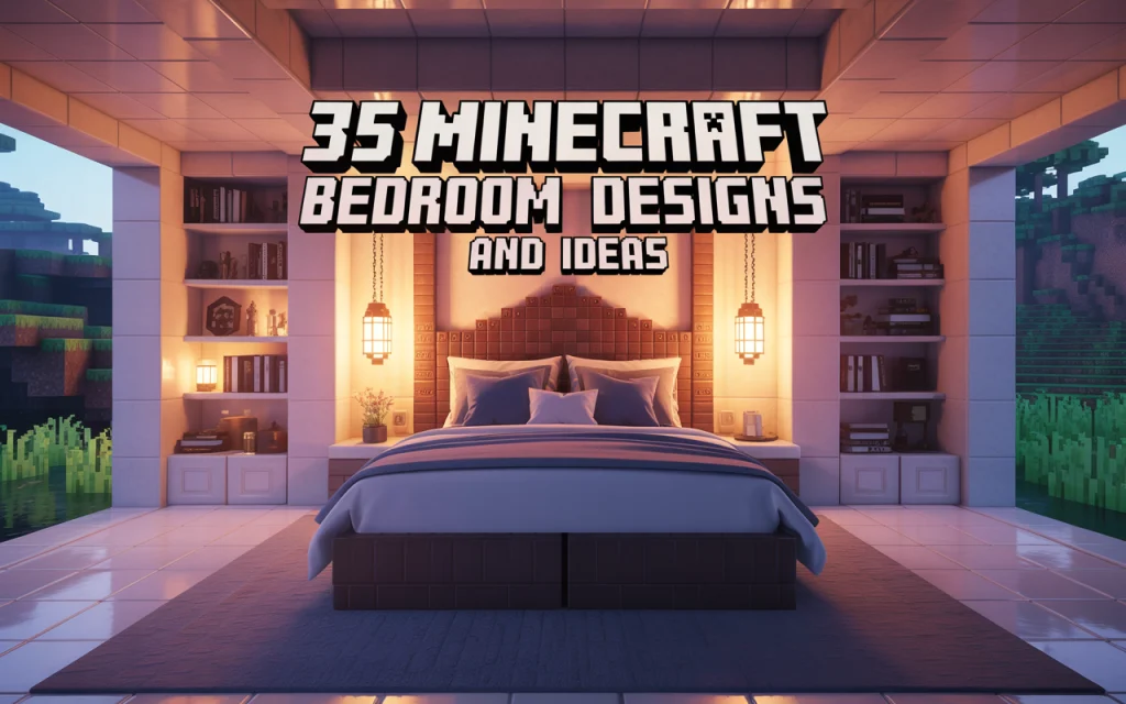 Minecraft Bedroom Designs and Ideas
