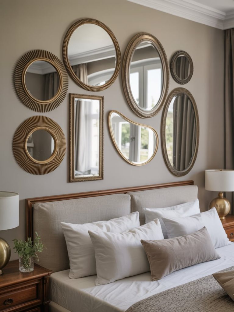 Mirror gallery wall