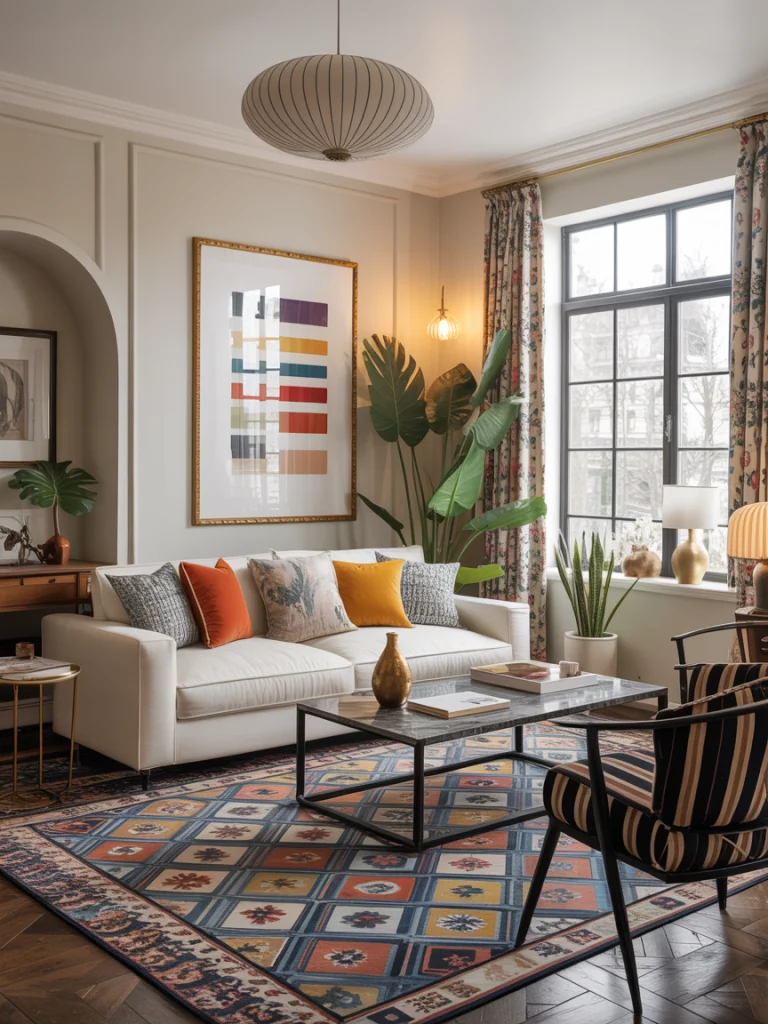 Mixing Patterns Without the Clutter ideas