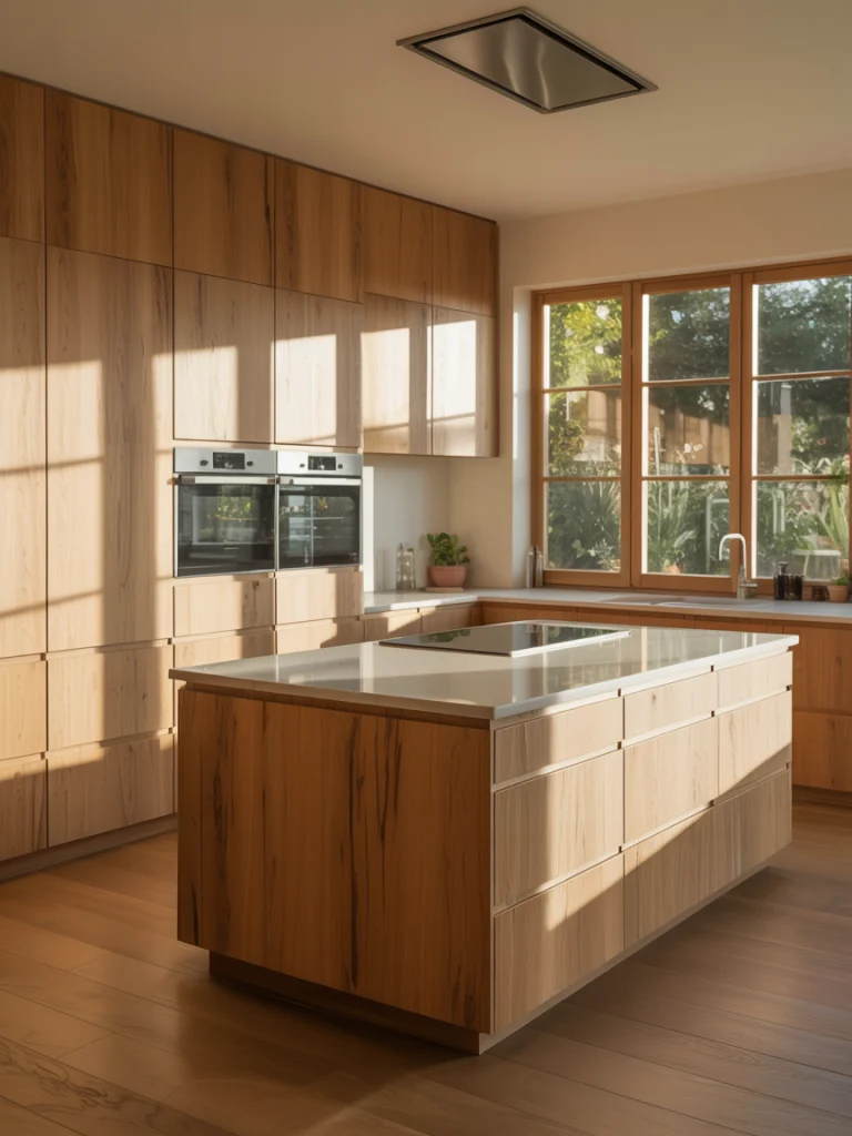Modern Minimalist Wood Kitchens