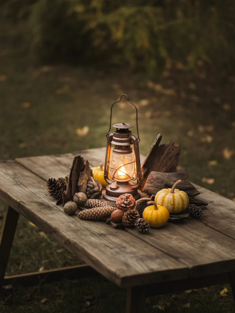 Outdoor Rustic Story Table