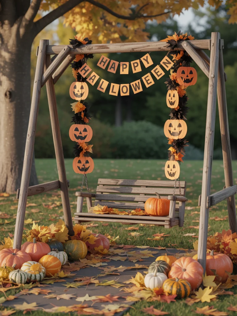 Outdoor Swing-Set Smiles