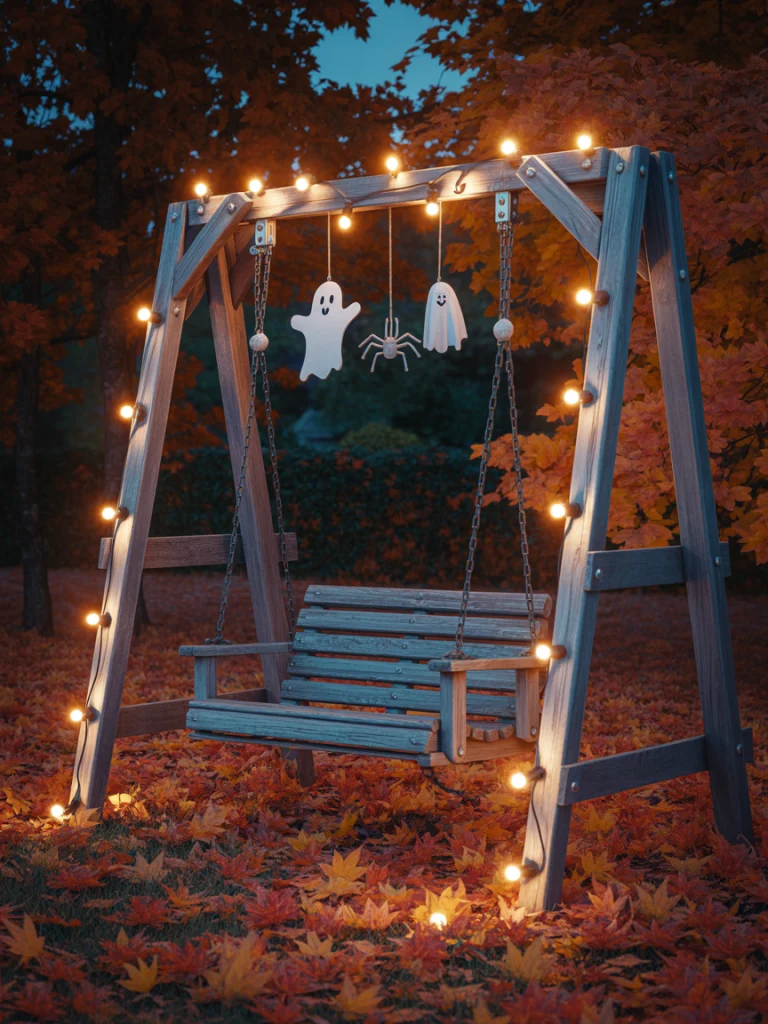 Outdoor Swing Whisper Shadows