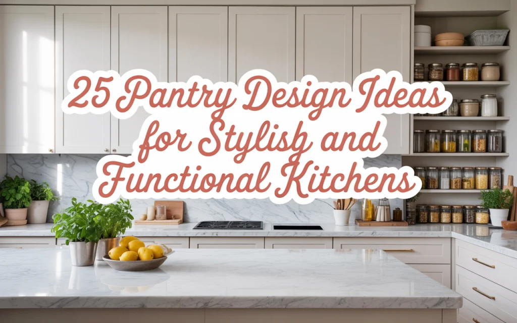 Pantry Design Ideas