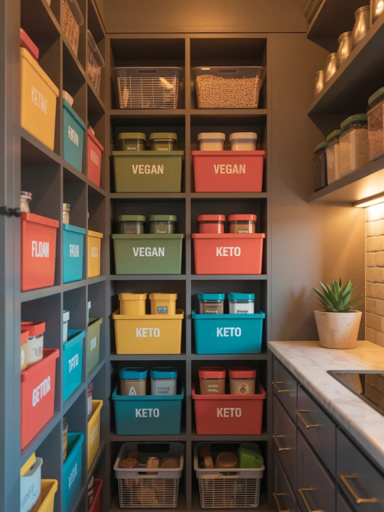 Pantry Optimized for Dietary Lifestyles