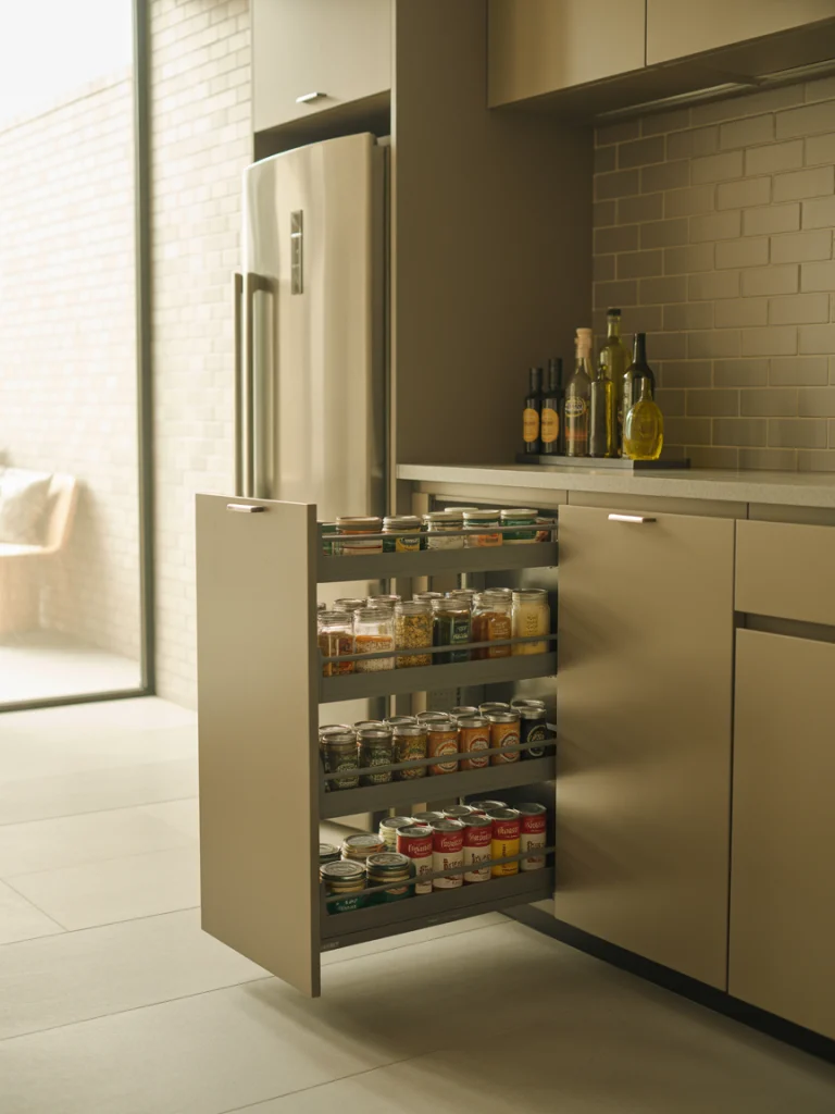 Pull-Out Pantries That Save Space ideas