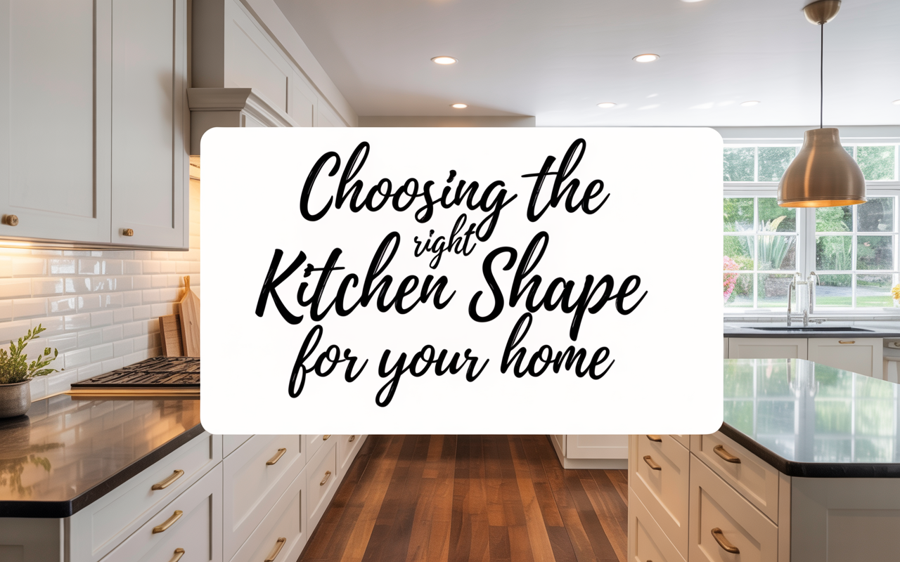 Right Kitchen Shape for Your Home