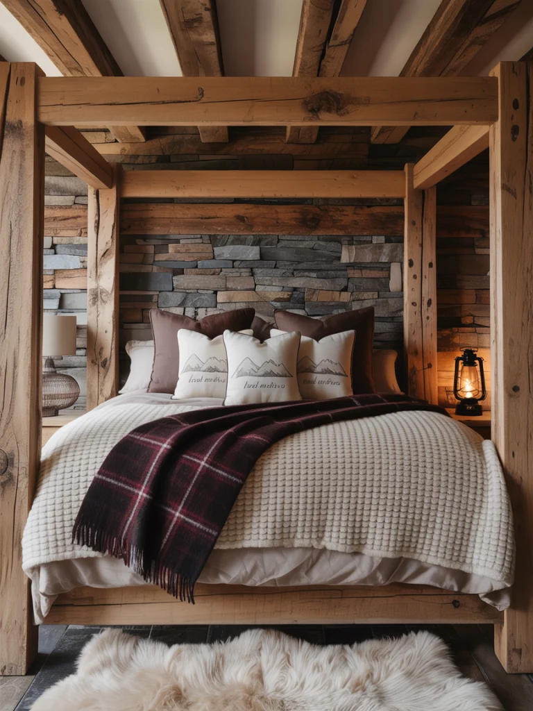 Rustic Alpine Retreat style