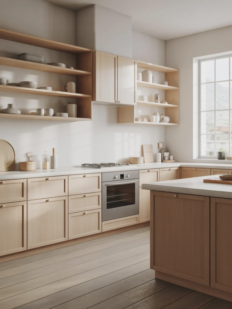 Scandinavian Simplicity With Wood