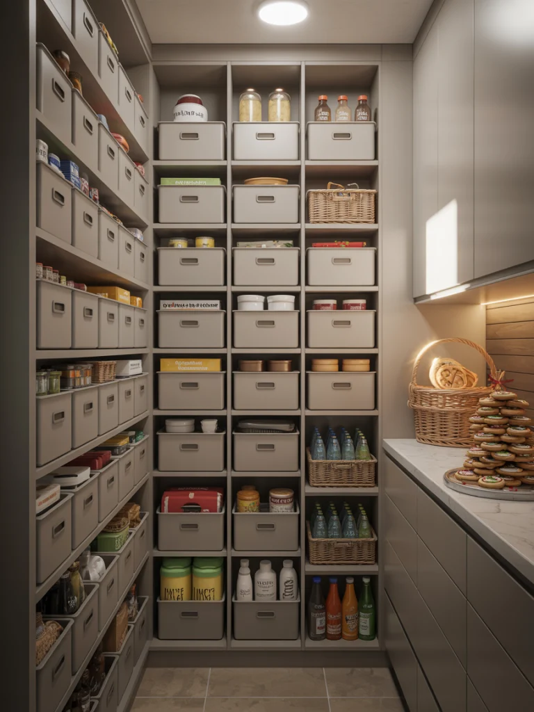 Seasonal Pantry Setup with Rotating Storage Zones ideas