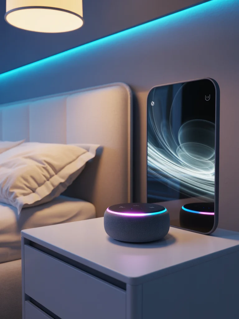 Smart Tech-Infused Bedrooms where style meets function