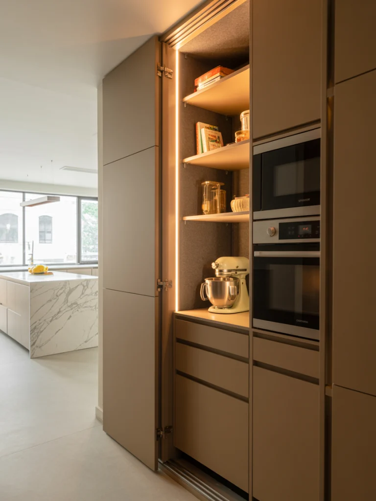 Soundproof Pantry for Quiet Appliance Use ideas