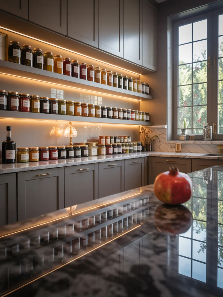 Statement Lighting Pantry Spaces