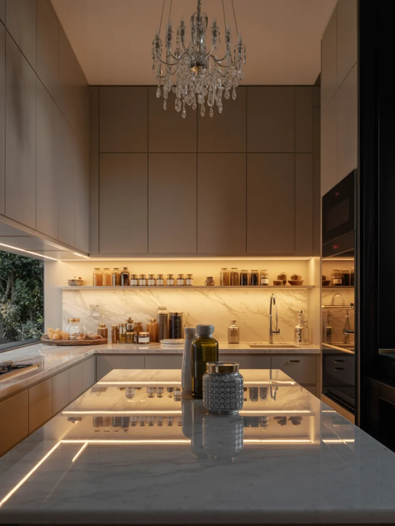 Statement Lighting Pantry Spaces