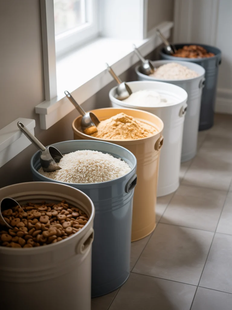 Store Bulk Items in Heavy-Duty Bins ideas