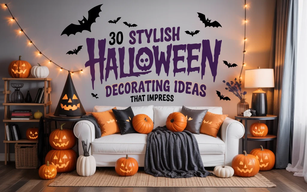 Stylish Halloween Indoor Decorating Ideas