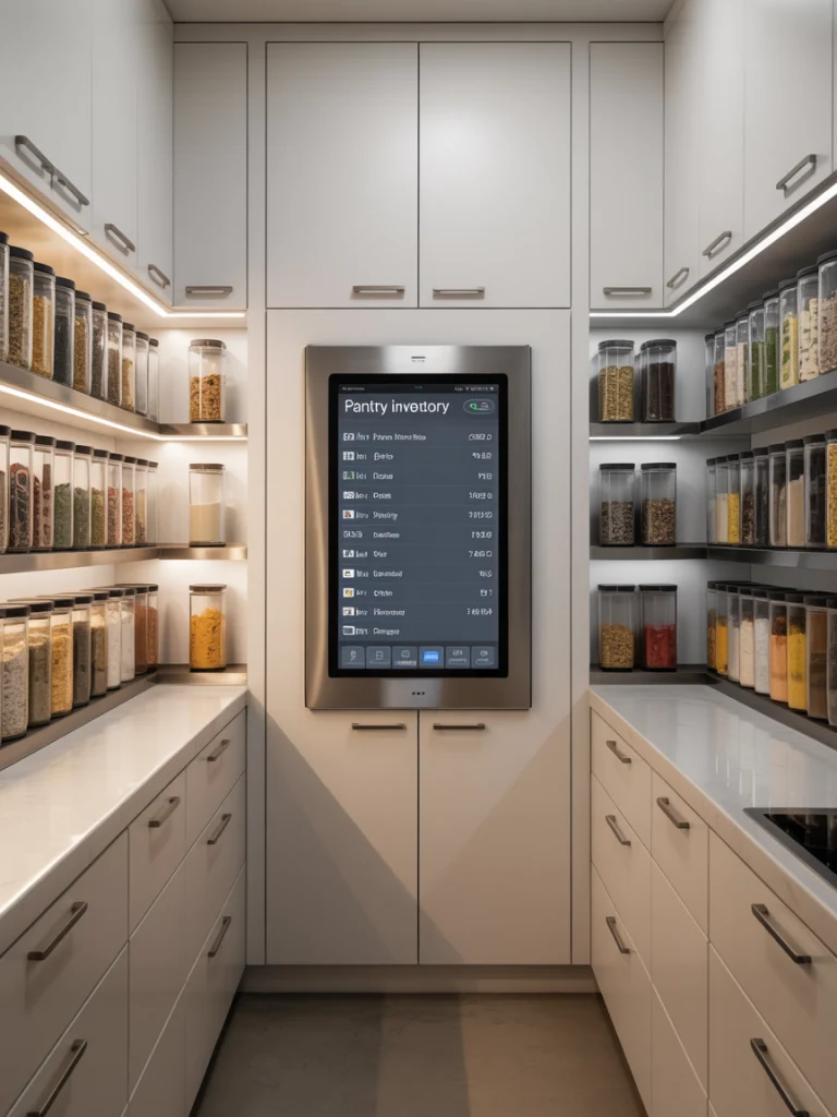 Tech-Savvy Smart Pantries