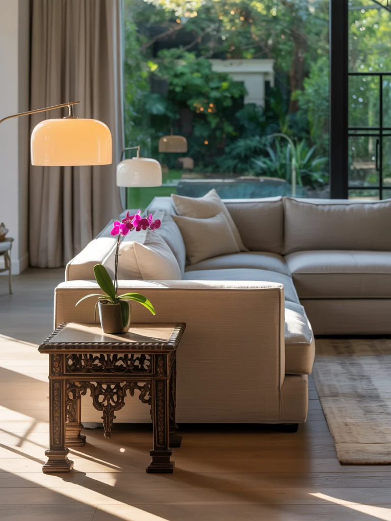 Transitional Sectionals That Blend Old and New ideas