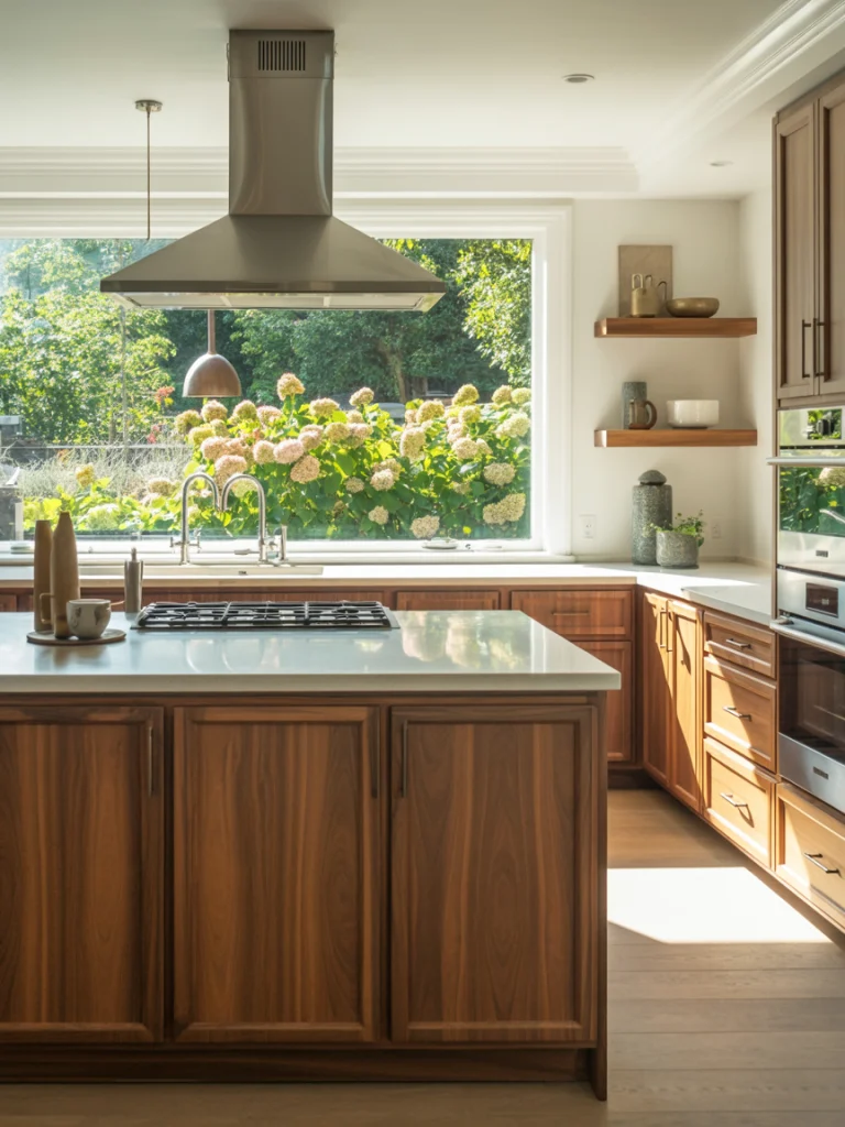 Transitional Wood Kitchens Blending Old and New