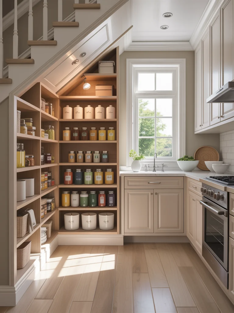 Under-Staircase Pantry Rooms ideas