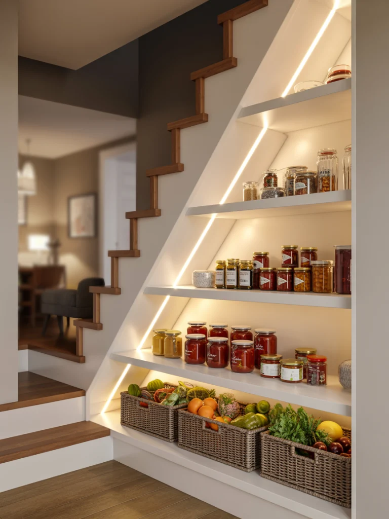 Under-Stairs Pantry Conversion ideas